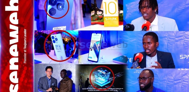 Innovation : Tecno Spark 10 disponible sur le marché sénégalais