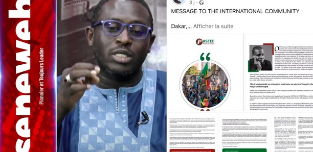 Fofana sur le message de Sonko: "il n'y a rien de nouveau sous le soleil..."