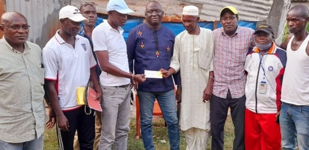 Ziguinchor : Seydou Sané au chevet des anciens footballeurs du Casa
