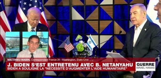 Un échange entre Netanyahu et Biden "indispensable" après la hausse des frappes sur Gaza
