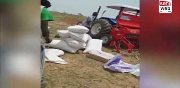 Serigne Bass Abdoul Khadre lance les travaux d’exploitation du ranch de dolli ( Hisnoul Abrar )