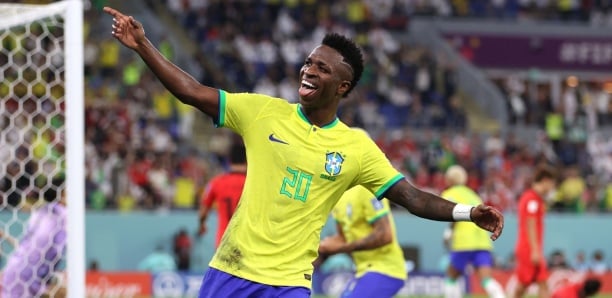 Brésil : Vinicius Júnior inscrit le premier but de l'ère Ancelotti