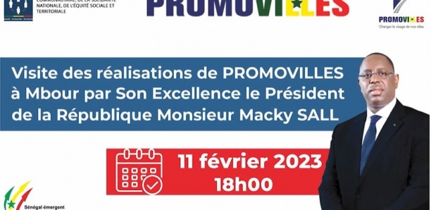 Mbour : Macky Sall va procéder à une visite des installations de Promovilles