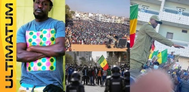 Sonko-Adji sarr , discours de Sonko à keur massar: Mass Black Diamond se prononce dans Ultimatum