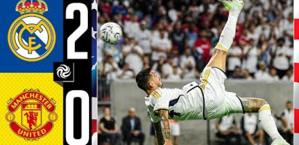 Amical : Real impose sa loi à Man United [VIDÉO]