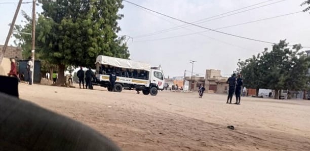 Mbacké barricadée : La police veille au respect de l'arrêté préfectoral
