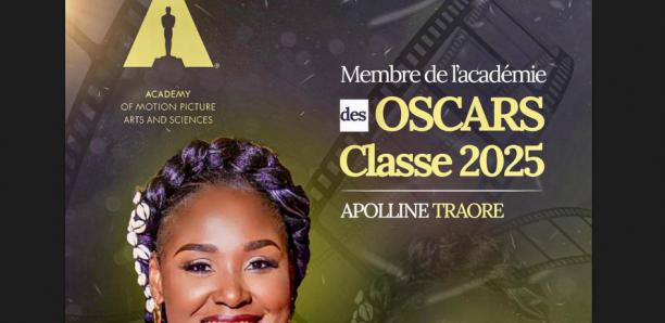 Burkina Faso : Apolline Traoré entre à l’Académie des Oscars