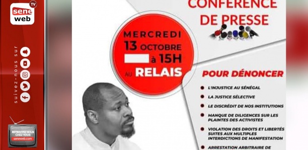 Suivez la Conférence de presse des mouvements ( FRAP- LCIS - AGIR - JOTNA.....)