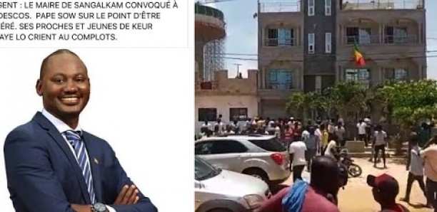 Vive tension à Keur Ndiaye Lô après l'arrestation du maire Pape Sow; plusieurs pneus brûlés