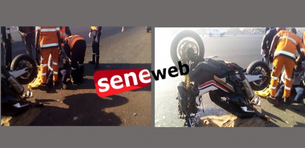 Thiaroye : Grave accident de moto sur l'autoroute à péage