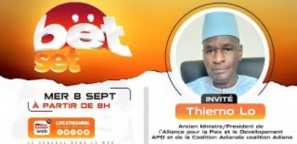 Bët Set : Revivez votre émission matinale du 8 Septembre 2021 Invité Thierno Lo
