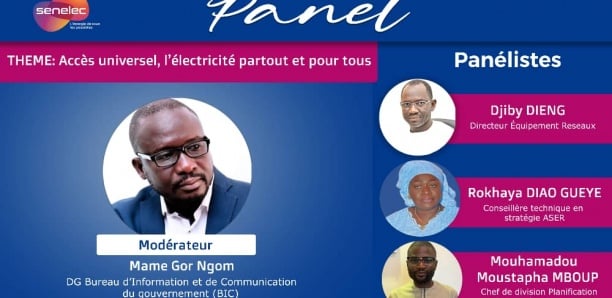 Senelec à la 32ème FIDAK: Panel sur le thème "Accès universel: l'électricité partout et pour tous"