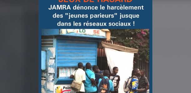 Jamra et Mban Gacce dénoncent la loterie en ligne
