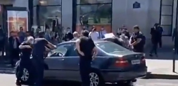Un automobiliste percute volontairement un piéton sur les Champs-Élysées après une altercation