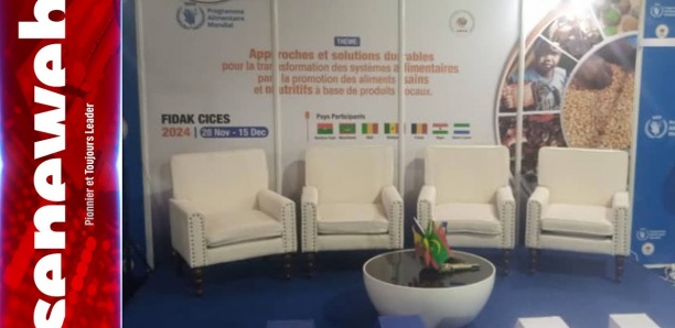 Panel sur le Programme alimentaire Mondial (PAM) à la foire de Dakar
