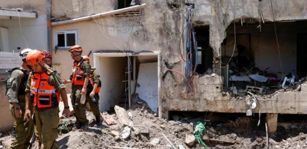 Israël: un immeuble d'habitation touché par un drone iranien dans le nord