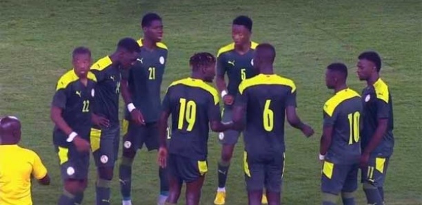 Éliminatoires CAN U23: Les Lionceaux mènent à la pause par 2-0
