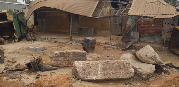 LA MAISON NATALE D'OUSMANE SEMBENE EN RUINE