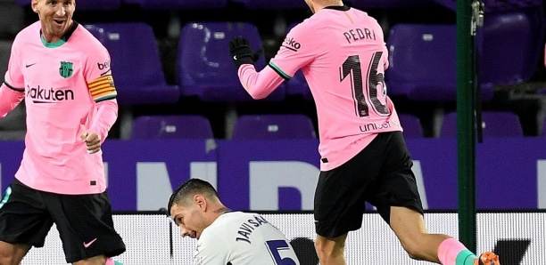 Valladolid - Barça 0-3:  Messi guide le Barça et efface Pelé