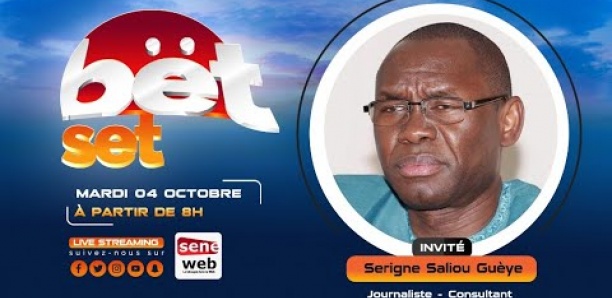 Revivez votre émission matinale Bet Set du 4 Octobre 2022 Invité Serigne Saliou Gueye