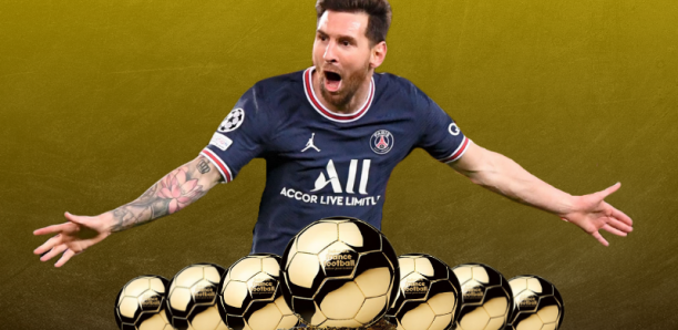 Lionel Messi élu Ballon d’Or France Football 2021