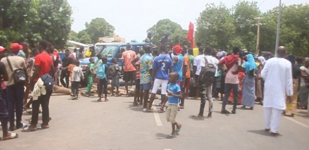 Ziguinchor- Djibélor dans la rue pour dénoncer la recrudescence des accidents