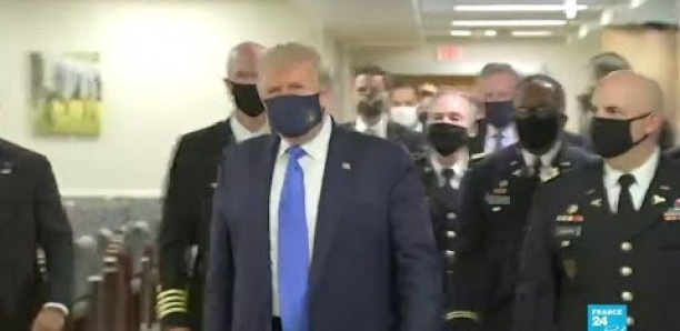 Covid-19 : le port du masque, un geste "patriotique" selon Donald Trump