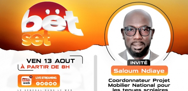 Revivez votre émission matinale Bet Set du 01 Juin 2021 Invité Saloum Ndiaye