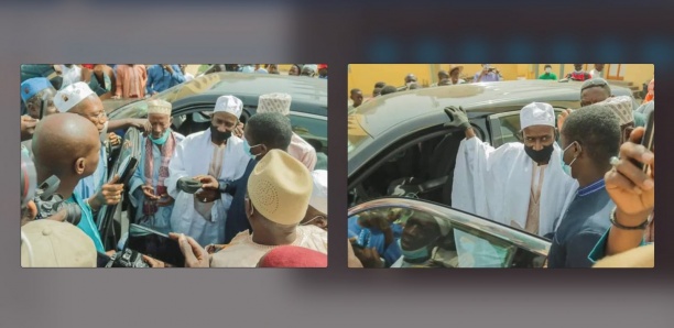 Kolda : Abdourahmane Baldé réalise une promesse de Macky Sall en offrant un véhicule de type 4/4 à l’Imam Ratib