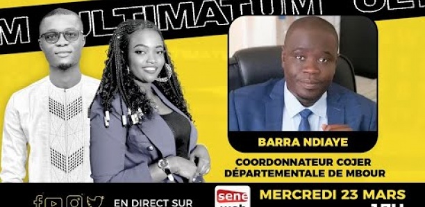 Parrainage, arrestation de Guy Maruis, crise casamancaise : Bara Ndiaye est l'invité de Ultimatum