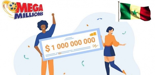 Loterie Mega Millions : 1 milliard de dollars en jeu et la possibilité de jouer depuis le Sénégal !