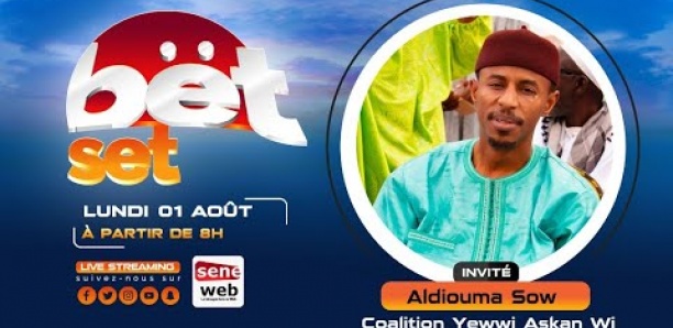 Revivez votre émission matinale Bet Set du 1er Août 2022 Invité Aldiouma Sow