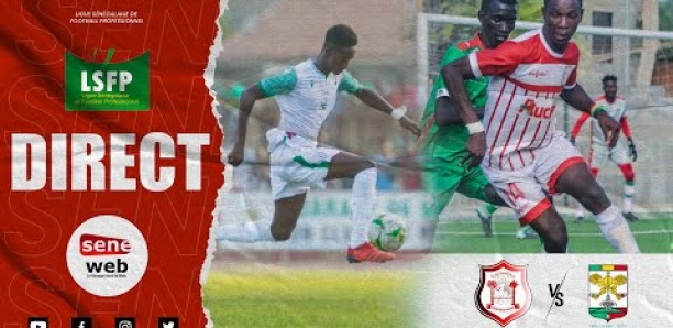 [Vidéo] Ligue 1 : Suivez le match STADE DE MBOUR vs Asc JAARAF