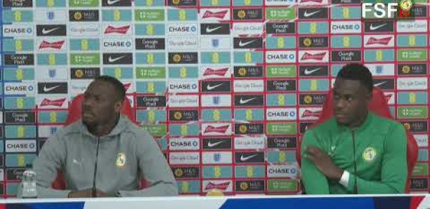 Amical Angleterre vs Sénégal: Revivez la conférence de presse d'avant match