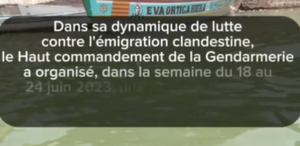 Émigration clandestine : 146 candidats et 9 passeurs interpellés