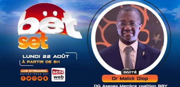 Revivez votre émission matinale Bet Set du 22 Août 2022 Invité Dr Malick Diop