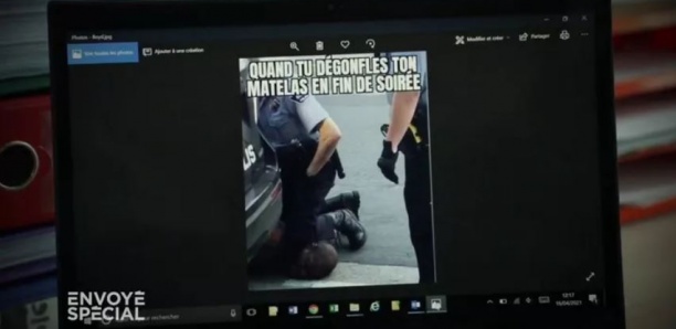 Tabassage de Michel Zecler : "Envoyé spécial" révèle un montage se moquant de la mort de George Floyd dans le téléphone de l'un des policiers mis en examen