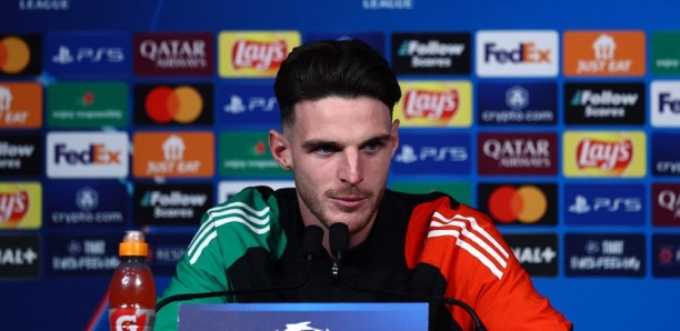 C1- PSG-Arsenal : Declan Rice donne la clé du match à ses partenaires