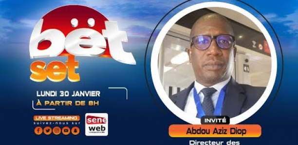 Suivez votre émission matinale Bet Set du 30 Janvier 2023 Invité Abdou Aziz Diop