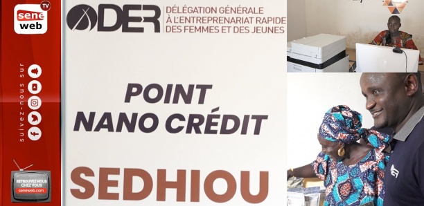Sédhiou : La DER/FJ met un point nano-crédit à la disposition des femmes et jeunes