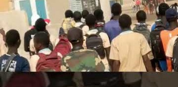 Refus d’examen blanc au lycée de Ndiaganiao : Les élèves séquestrent leurs professeurs
