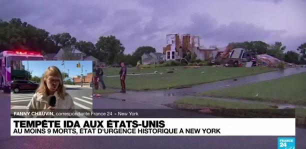 [Vidéo] Tempête Ida aux États-Unis : État d'urgence historique à New York