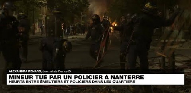 Mineur tué à Nanterre : des explosions et des feux dans la ville