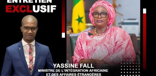 Suivez l'Entretien avec Yassine Fall, ministre de l'Intégration africaine et des Affaires étrangères