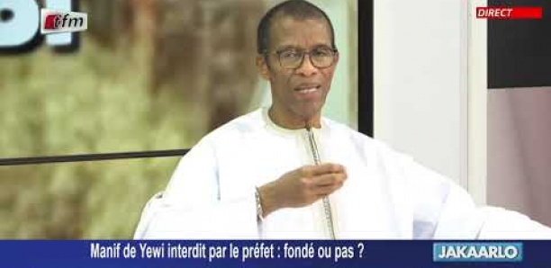 Alioune Ndoye sur manifestation  interdite : "Je loue le comportement des leaders de YAW"