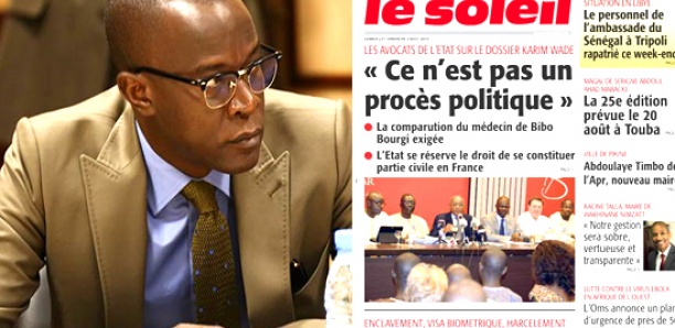 Le Soleil : Yakham Mbaye a limogé Abdoulaye Ly, le directeur de l'administration