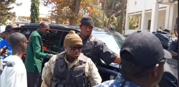 Mbour : Les cinq gardes du corps de Sonko conduits au parquet sous haute escorte