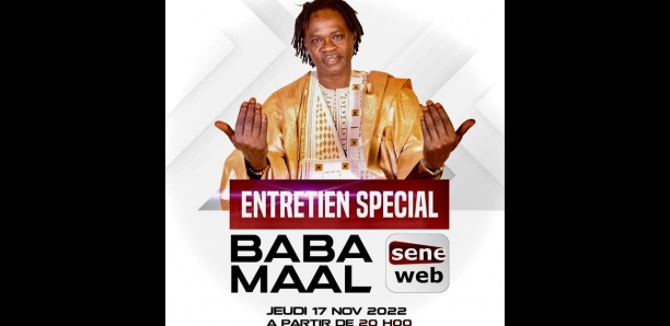 Suivez l'entretien avec Baaba Maal, une légende africaine à la conquête du Monde