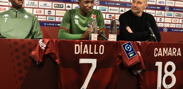 Ligue 2 : Lamine Camara dans le groupe du FC Metz pour le déplacement à Pau