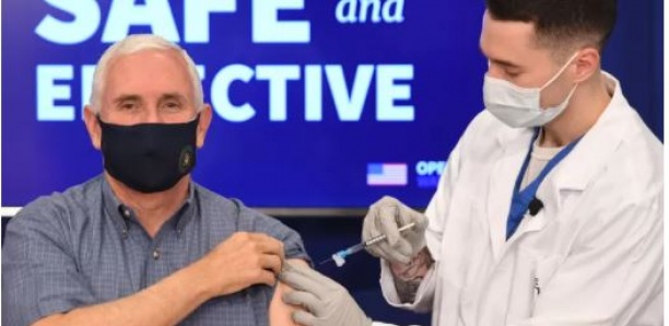 Le vice-président Mike Pence vacciné contre le coronavirus